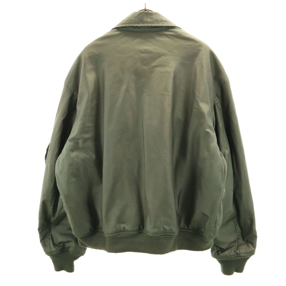 古着 US AIR FORCE アメリカ空軍 90s オールド スコビルジップ アルファ社 CWU-45/P フライトジャケット XL カーキ メンズ アメリカ空軍 90s オールド スコビルジップ アルファ社 CWU-45/P