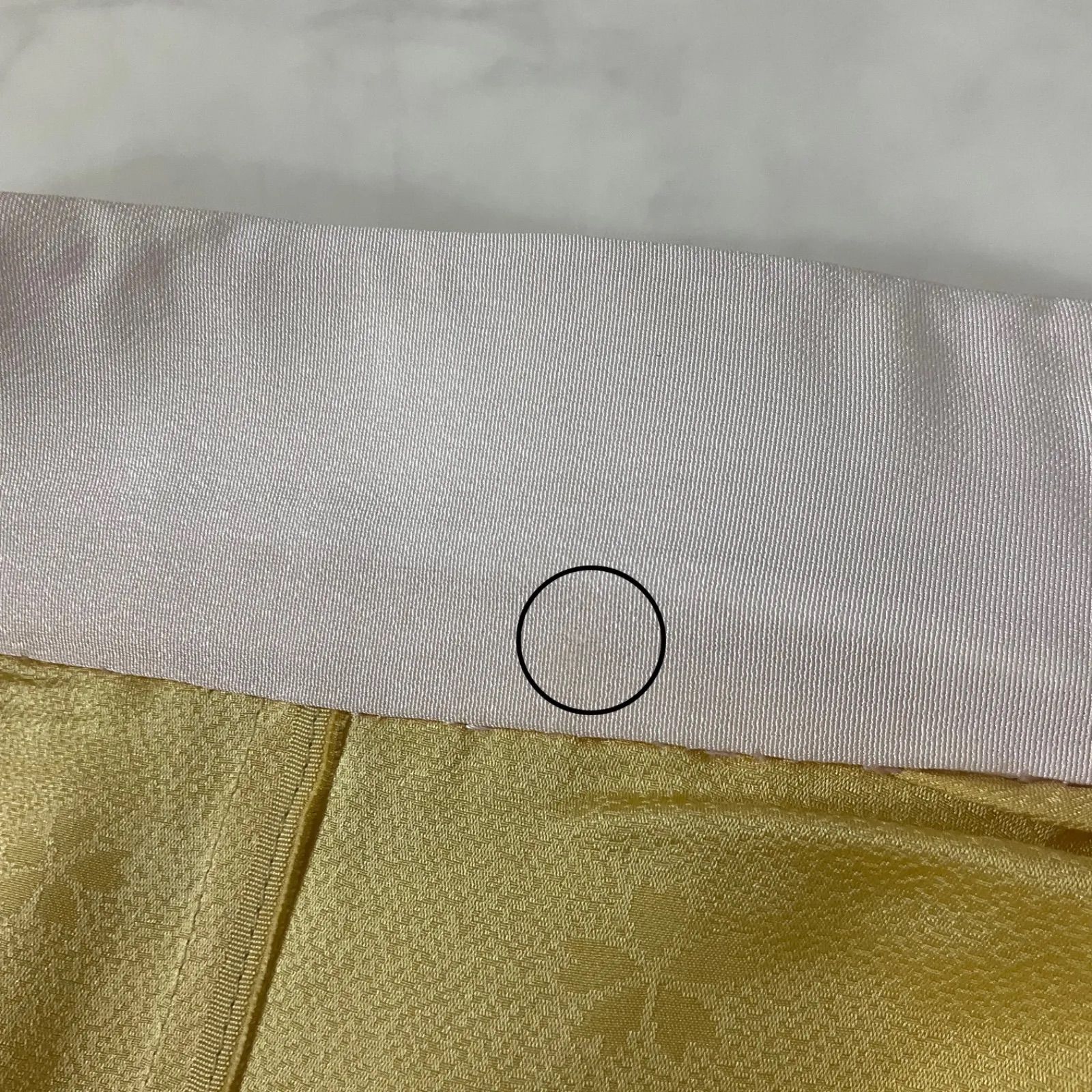 ◇kimono+one◇未使用同然◇振袖長襦袢◇単衣◇正絹◇袖無双 ◇kimono+one◇未使用同然◇振袖長襦袢◇単衣◇正絹◇袖無双