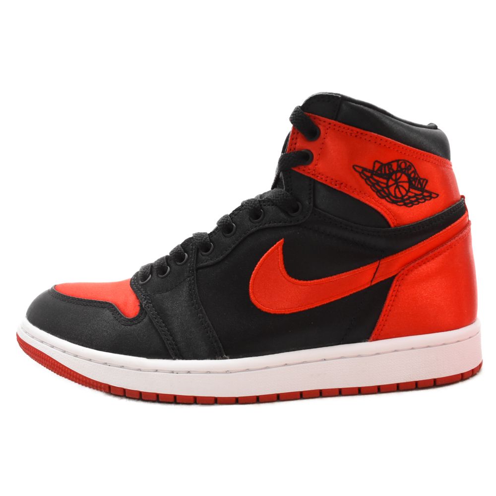 NIKE (ナイキ) WMNS AIR JORDAN1 HI OG SATIN BRED ウィメンズ エア ...