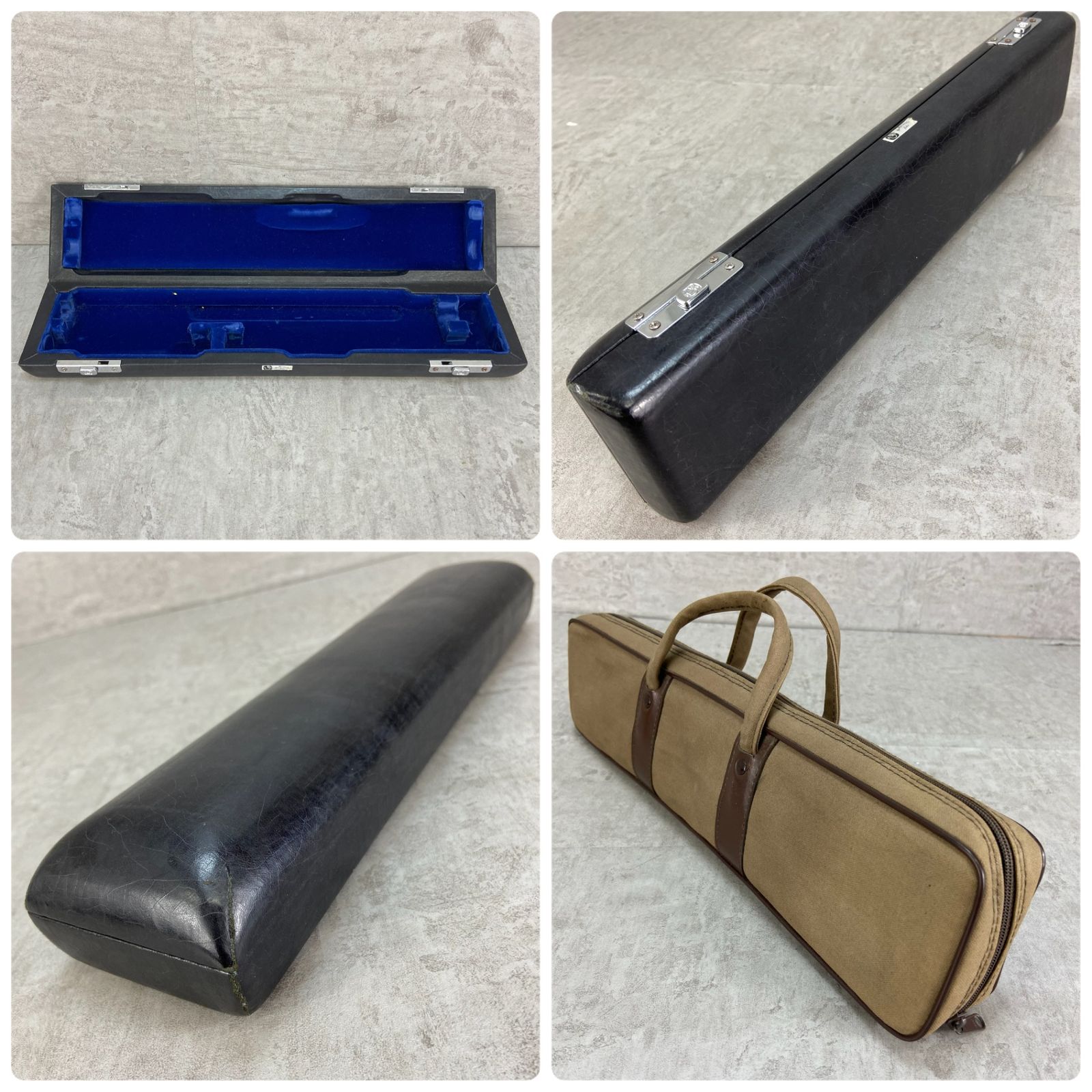 Muramatsu フルート M-120 頭部管銀製 シルバー カバードキィ