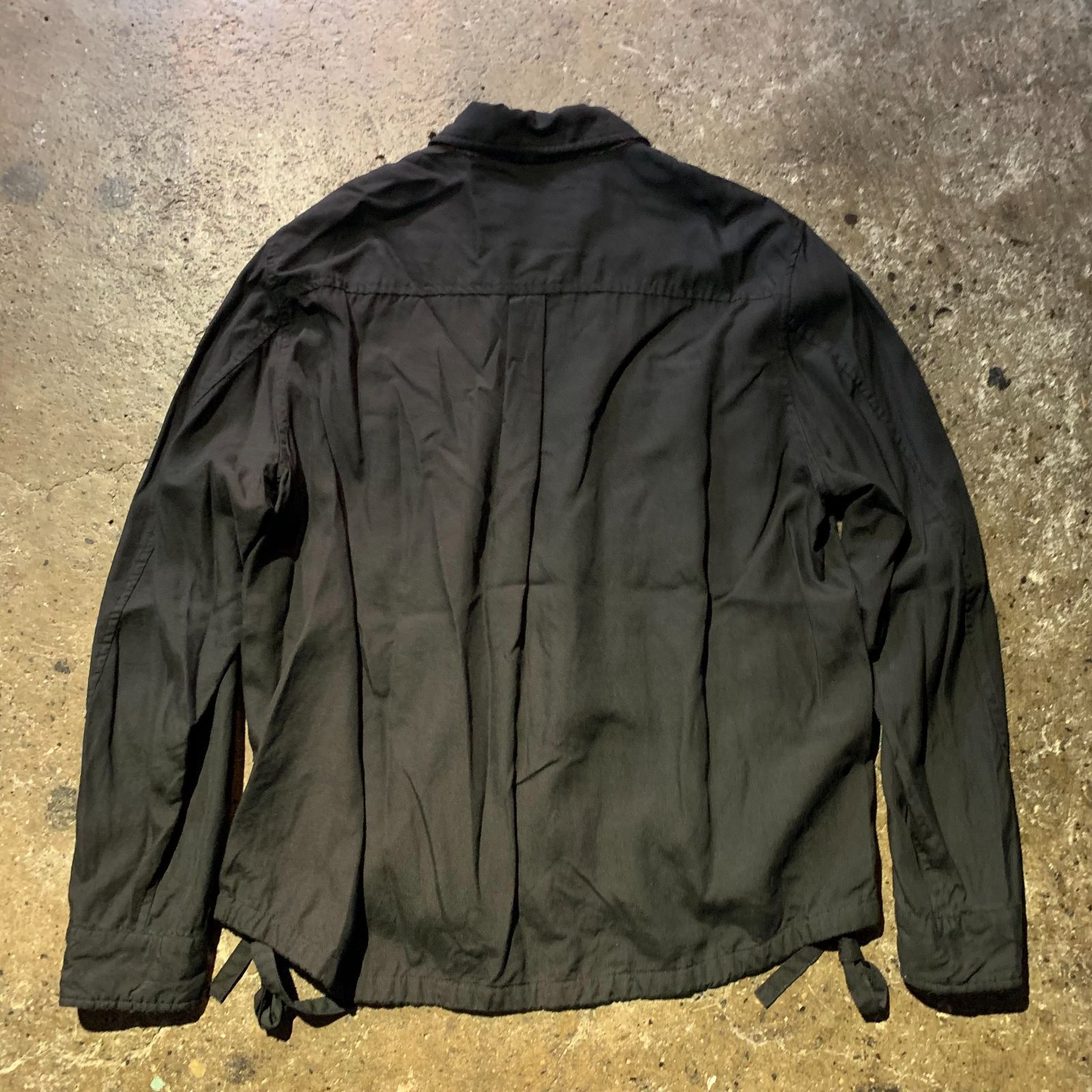 UNDERCOVER 20aw shirt blouson RY裏CK縮絨 ブラック 2 アンダー