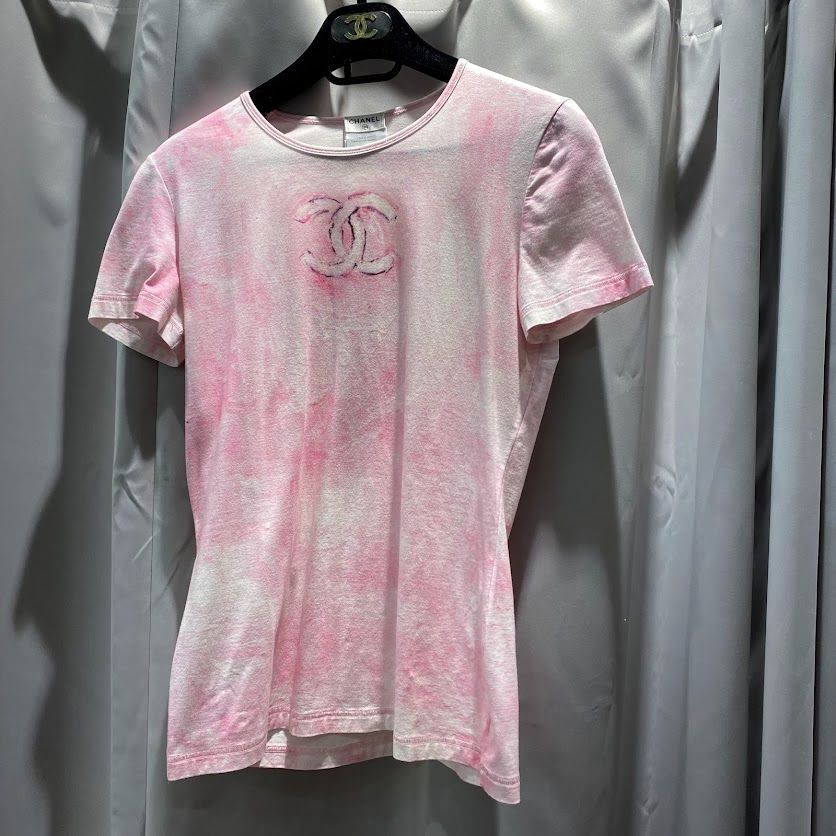 シャネル カットソーTシャツ ピンク サイズ38 P34611 - メルカリ