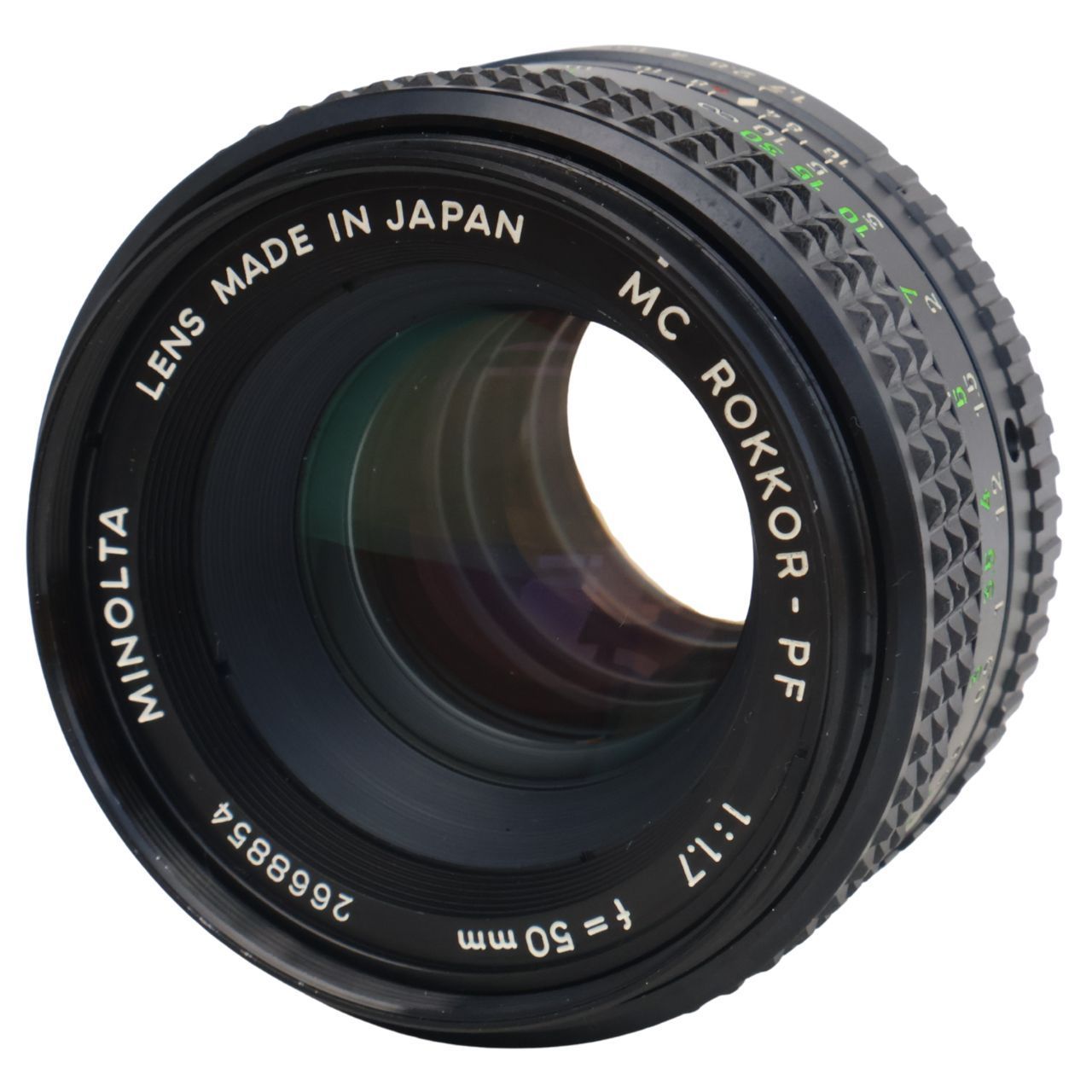 【整備済　並品】ミノルタ SRT101 MC Rokkor 50mm F1.7 MINOLTA SRT101 + MC Rokkor-PF 1:1.7mm 50mm 整備済 - メルカリ