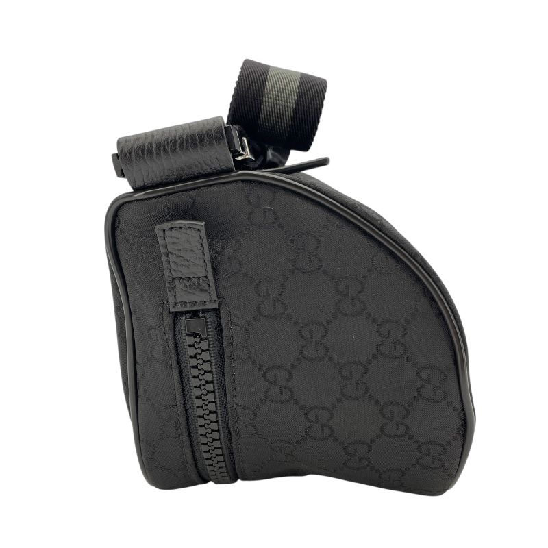 グッチ GUCCI GGナイロンバムバッグ 449182 ブラック GGナイロン