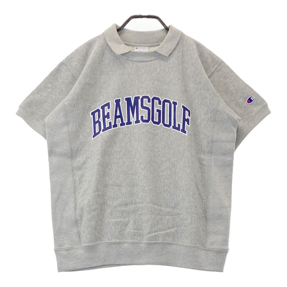 サイズ：SMALL BEAMS GOLF ビームスゴルフ ×Champion 襟付 半袖