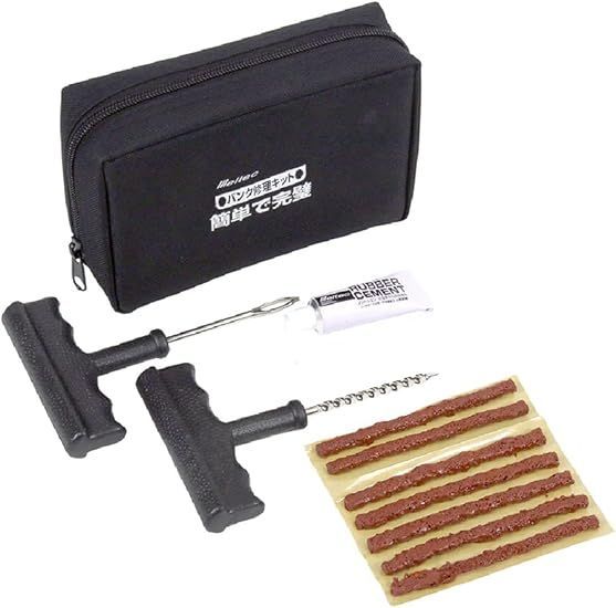 メルテック(meltec) パンク修理キット オートバイ~乗用車・4WD車まで