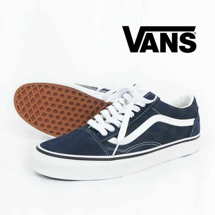 VANS バンズオールドスクールスエードネイビー28cm