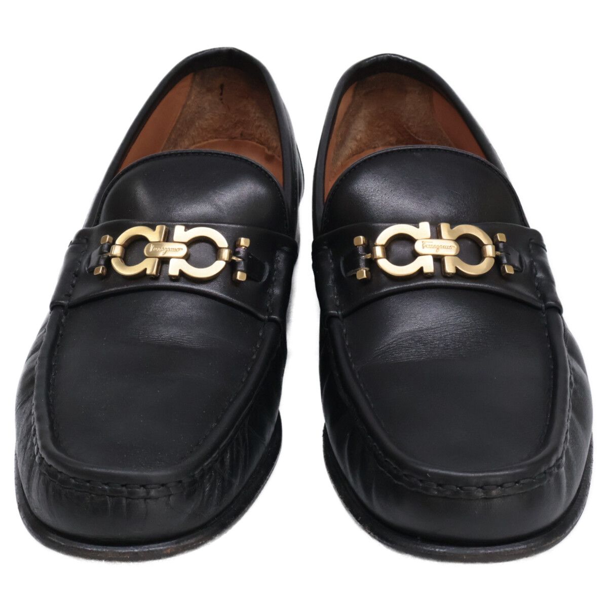 Salvatore Ferragamo サルヴァトーレフェラガモ UR 32981 FIRENZE 20 ガンチーニ ビット ローファー 9 EE