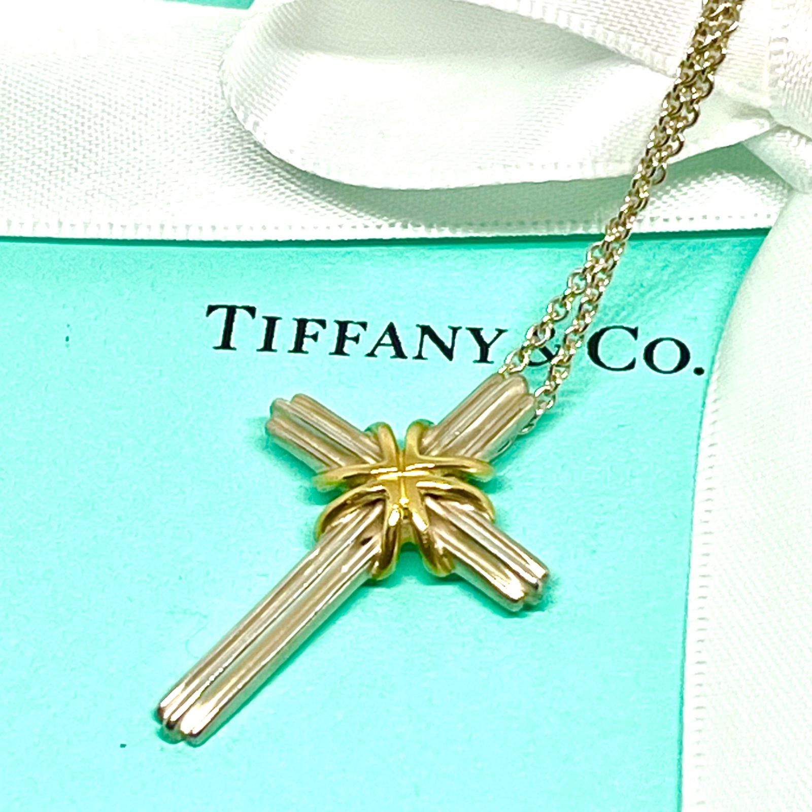 Tiffany & Co. 925 シグネチャー クロス ネックレス 十字架 ティファニー tiffany&co Tiffany シグネチャークロス クロス