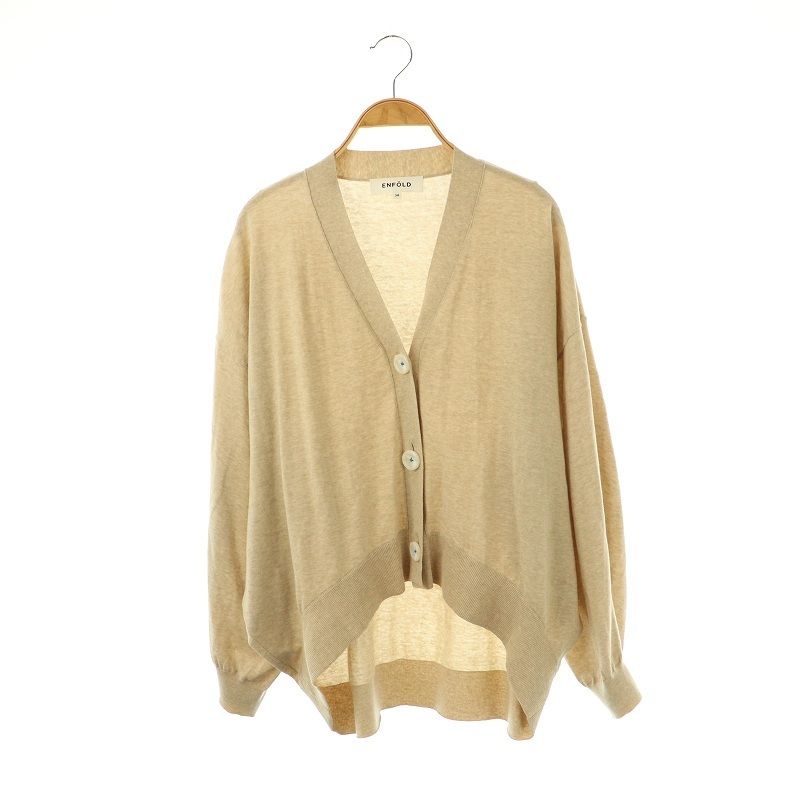 ELEPHANT KNIT CARDIGAN｜38｜BLK｜KNIT WEAR｜|ENFÖLD OFFICIAL