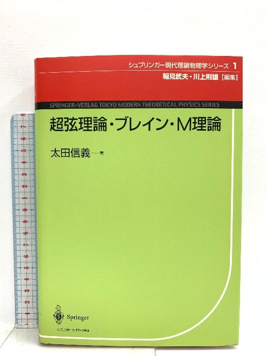 超弦理論・ブレイン・M理論  シュプリンガー・フェアラーク東京 太田 信義