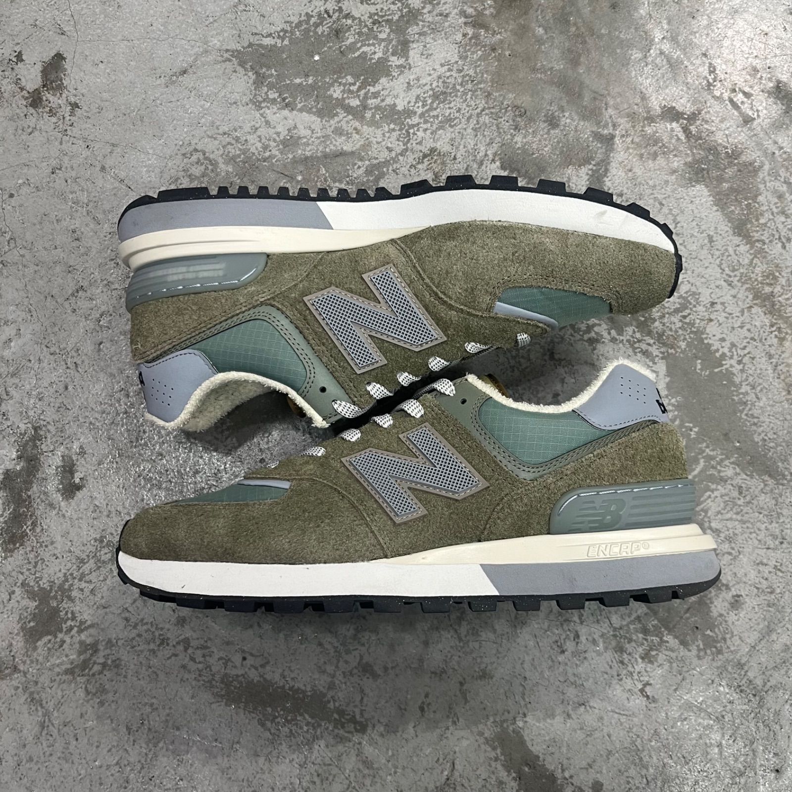 Stone Island New Balance 574 Legacy Green コラボ レガシー 