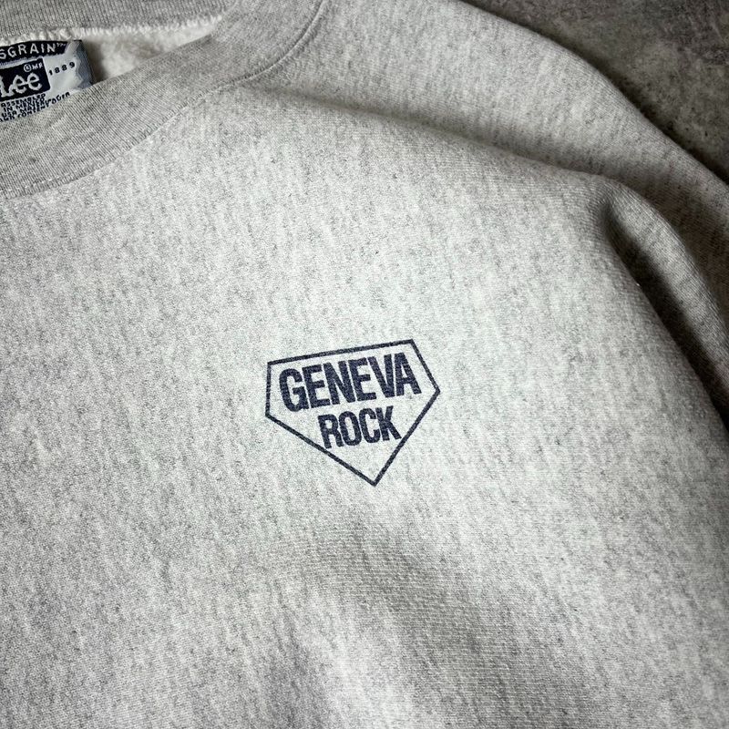 90s Lee 企業 ロゴ プリント RWタイプ スウェット トレーナー XXL / 90