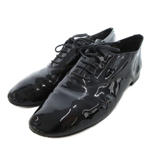 【極美品】repetto レペット ZIZI パテント レザー 黒 41 Repetto レペット repetto ZIZI （ブラックエナメル
