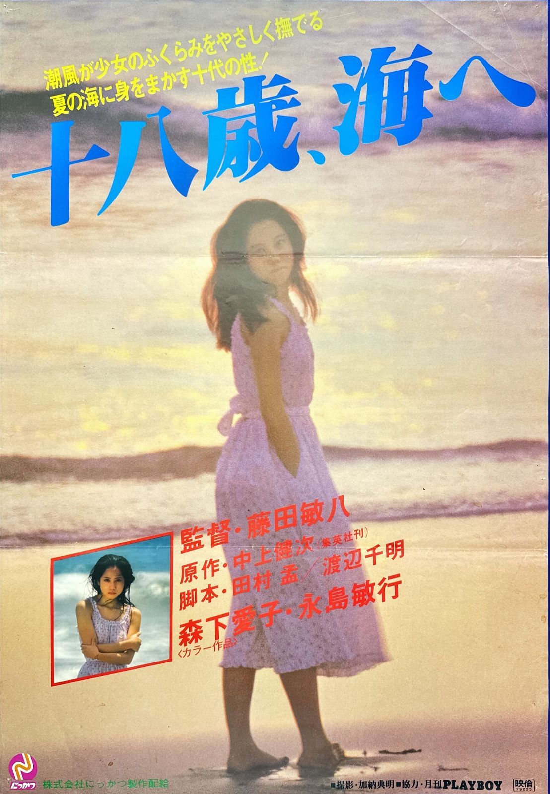z『十八歳、海へ』映画オリジナルB2判ポスター - メルカリ