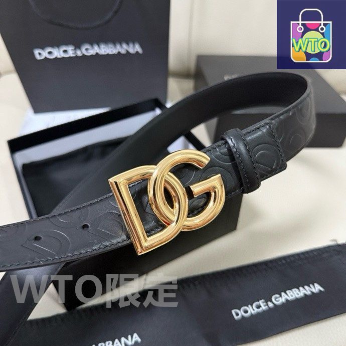 今日特価】Dolce&Gabbana エンボスレザーベルト - メルカリ