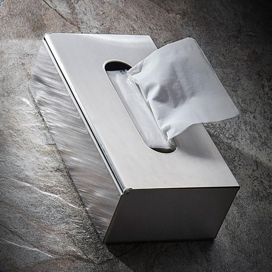 グレーの球形ティッシュボックス マットグレー 球形 ティッシュ