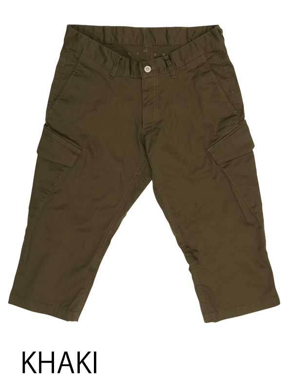 種類17 ＸＬ|KHAKI リンプロジェクト7分丈 カーゴパンツ カジュアル カーゴポケット サドルパッチ No.3015 rin project