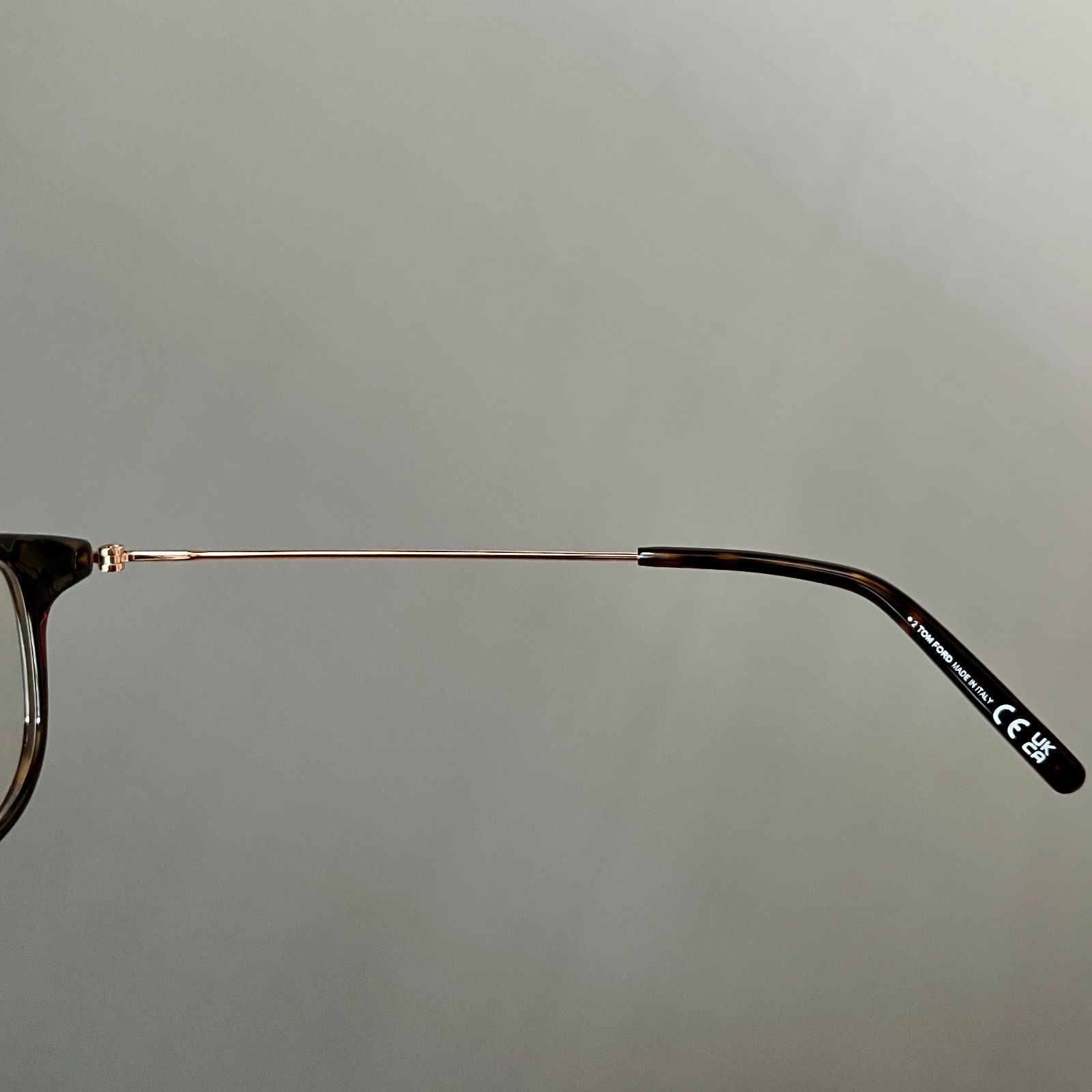 トムフォード メガネ アジアンフィット オーバル ブラウン クラシカル 丸形