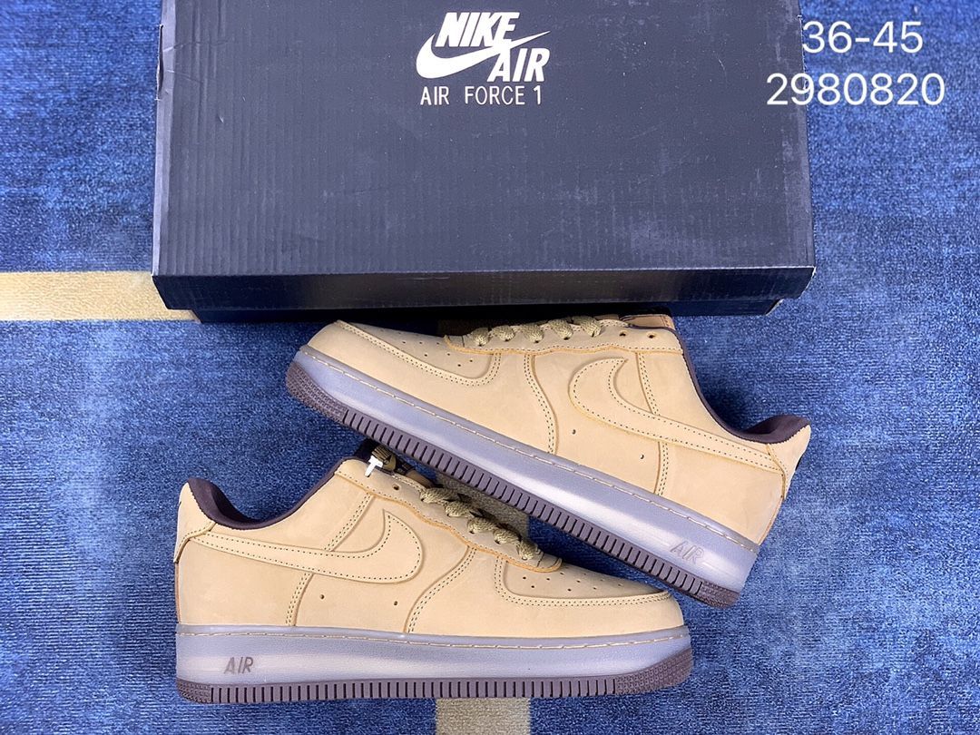 NIKE ナイキ AIR FORCE 1 LOW 'WHEAT MOCHA' エア フォース ワン ロー "ウィート モカ" メンズ レディース スニーカー WHEAT/WHEAT-DARK MOCHA ウィート/ウィート ダークモカ DC7504-700