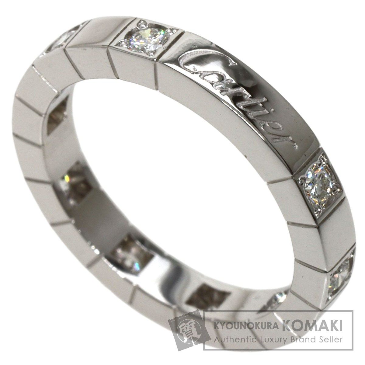 CARTIER カルティエ ラニエール ハーフ ダイヤモンド #50 リング・指輪 ...