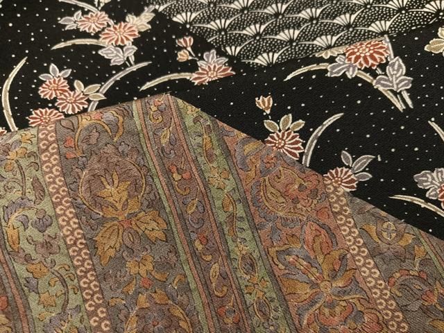 黒地 正絹