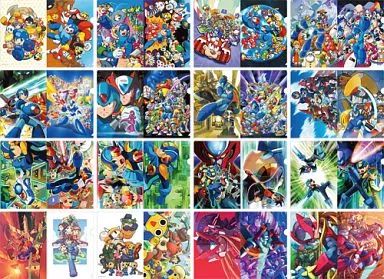クリアファイル 全16種セット ロックマン クリアファイル