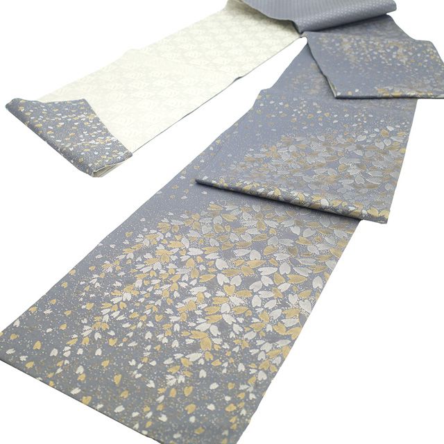 新古品】 袋帯 フォーマル 未使用 正絹 金華山織 金銀糸 京都 西陣