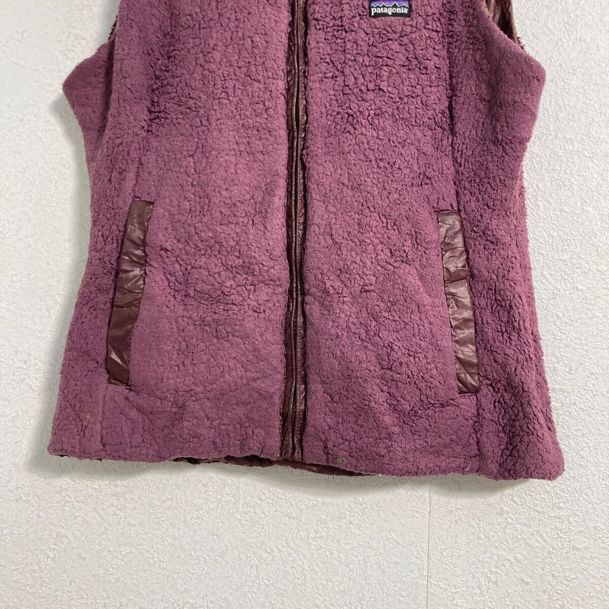 patagonia フリース ベスト レディース S～ パープル パタゴニア 