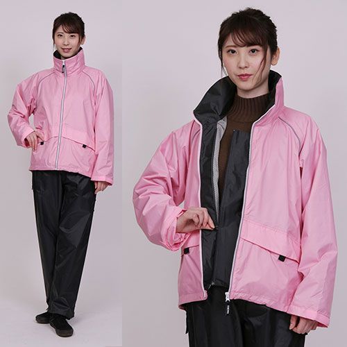 トキワ 雨先案内人 レインジャケット パステルピンク 2号サイズ 3653-PP-2