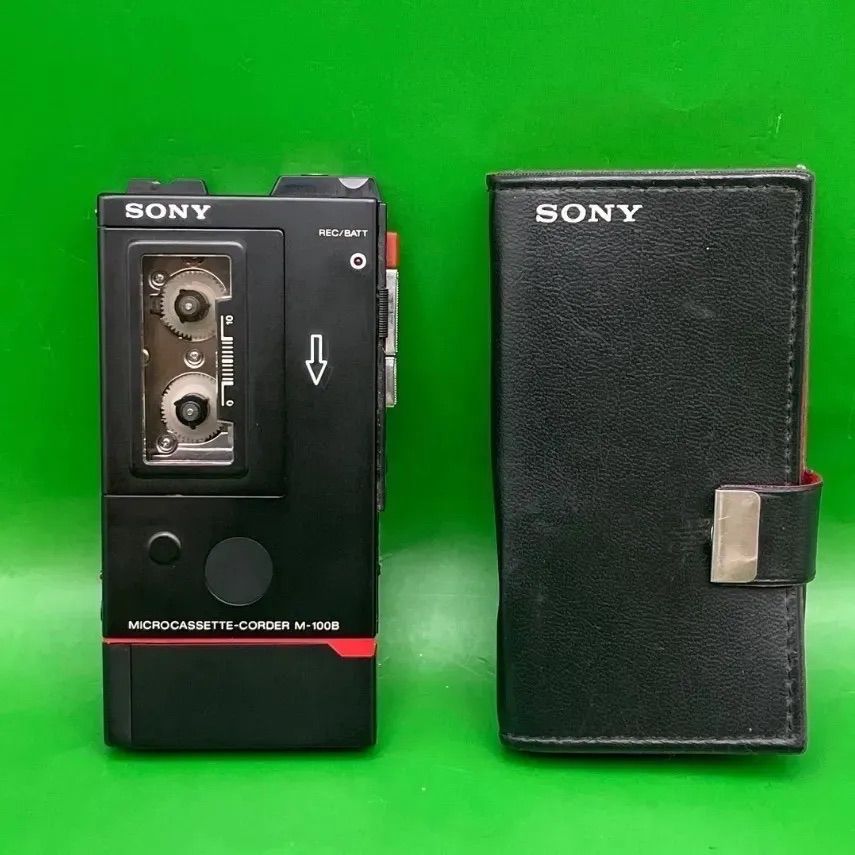 【超希少/未使用】SONY M-1000B マイクロカセットレコーダー SONY M-100B マイクロカセットテープレコーダー ソニー 【公式通販】