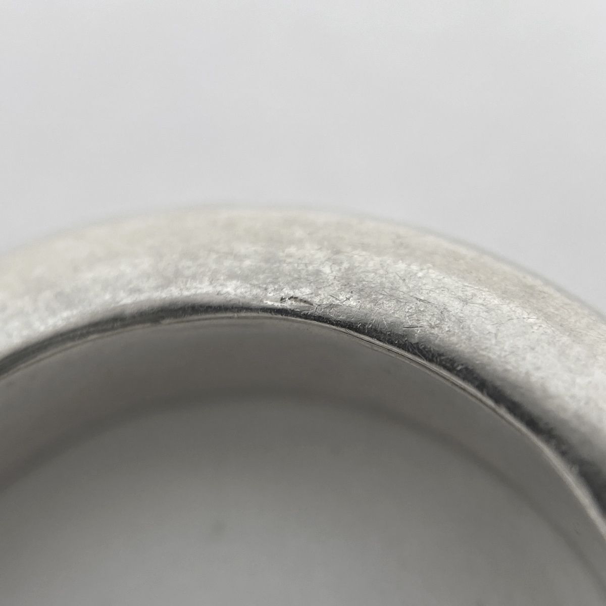 シャネル CHANEL ロゴ 3連 リング 指輪 リング 12.5号～13号 シルバー  