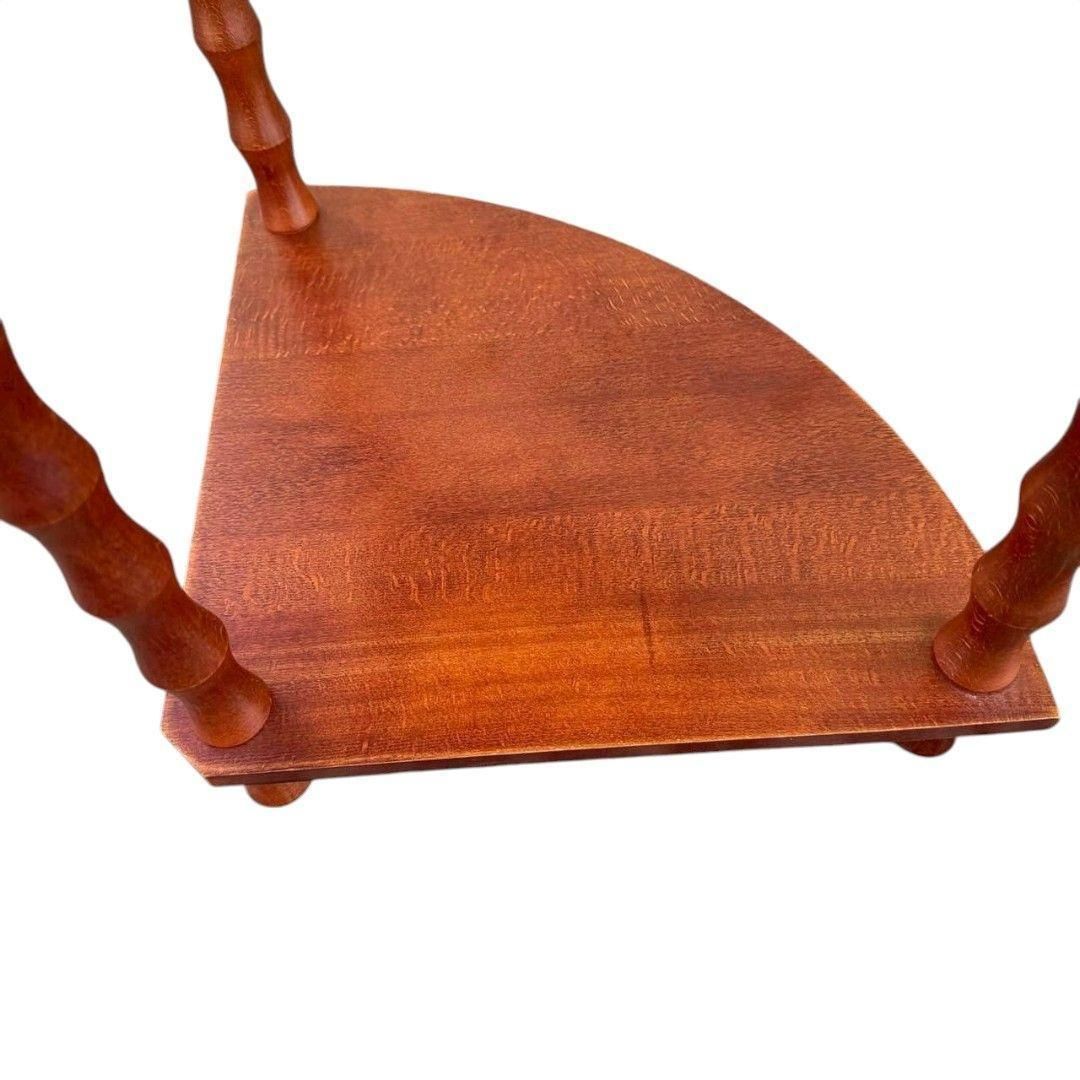 木製 コーナーラック 3段 アンティーク ファイブエー ＼クーポンで10