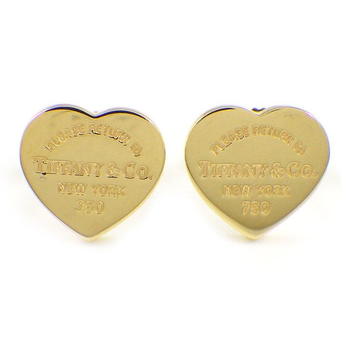 ティファニー Tiffany - Co. ピアス リターン トゥ ティファニー ハート タグ 60011257 ニューヨーク ロゴ K18YG
