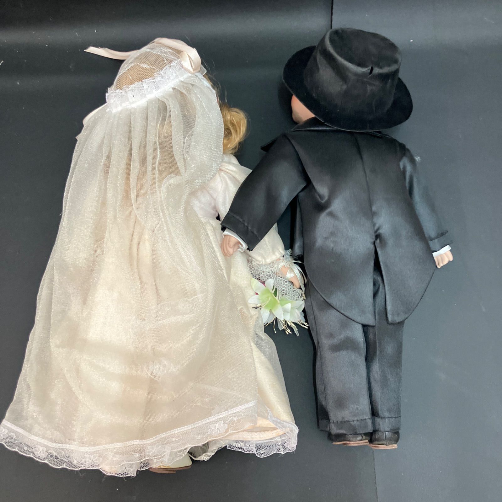 ビスクドール キスカップル ペア 人形 ウェディング 結婚式