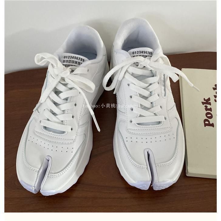 【MAISON MARGIELA】足袋キャンバスレースアップスニーカー 足袋スニーカー スニーカーレディース 先割れ 足袋 シューズタビ