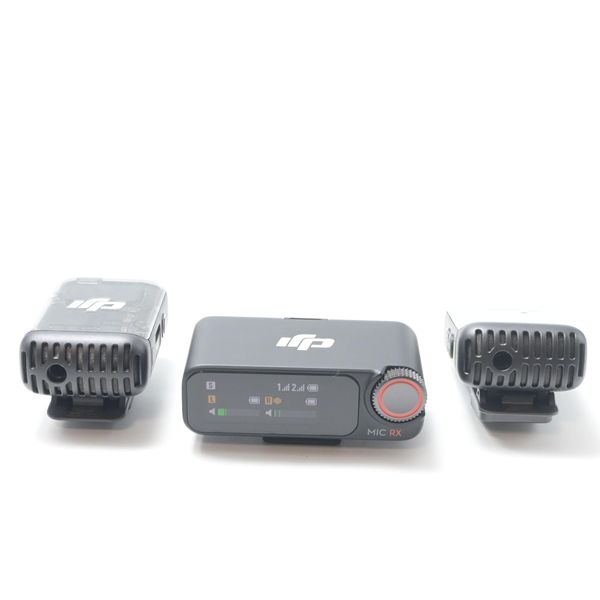 ディージェイアイ DJI Mic 2 トランスミッター×2 レシーバー×1 充電ケース オールインワン型ワイヤレスマイク