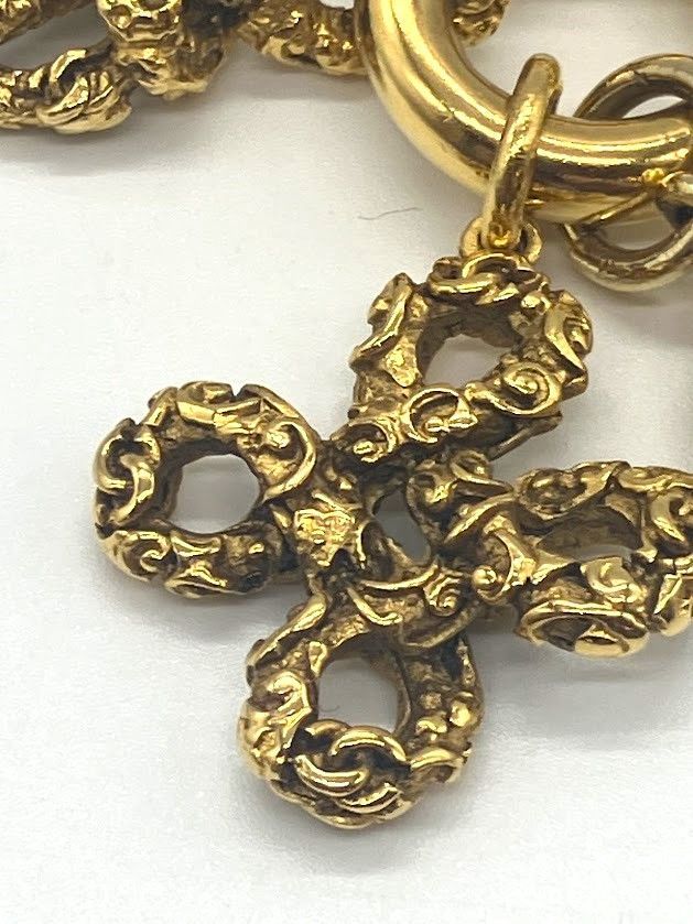 CHANEL シャネル ココマーク バングル ブレスレット 金属製