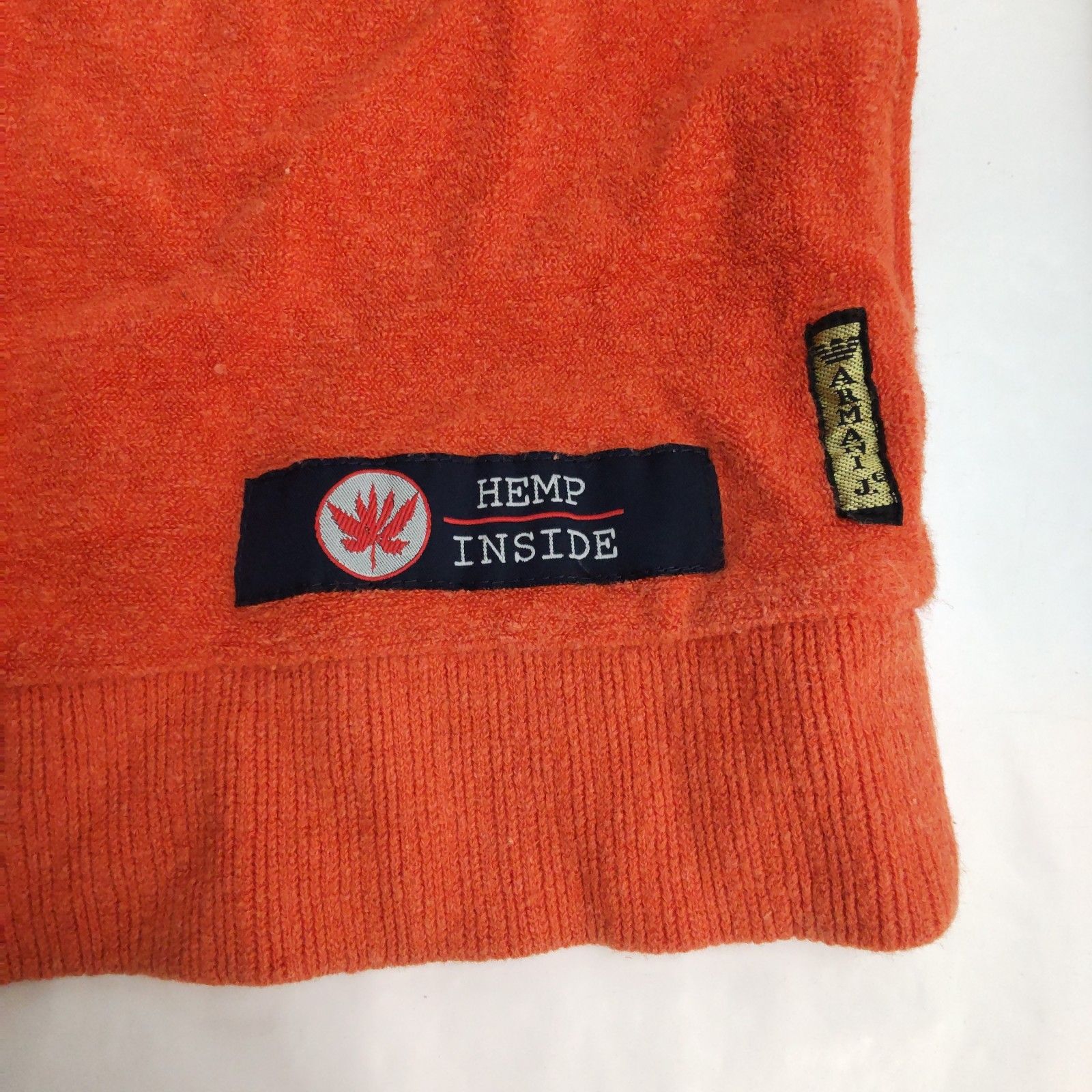 ARMANI JEANS【アルマーニジーンズ】 ヘンプ/ジップアップブルゾン