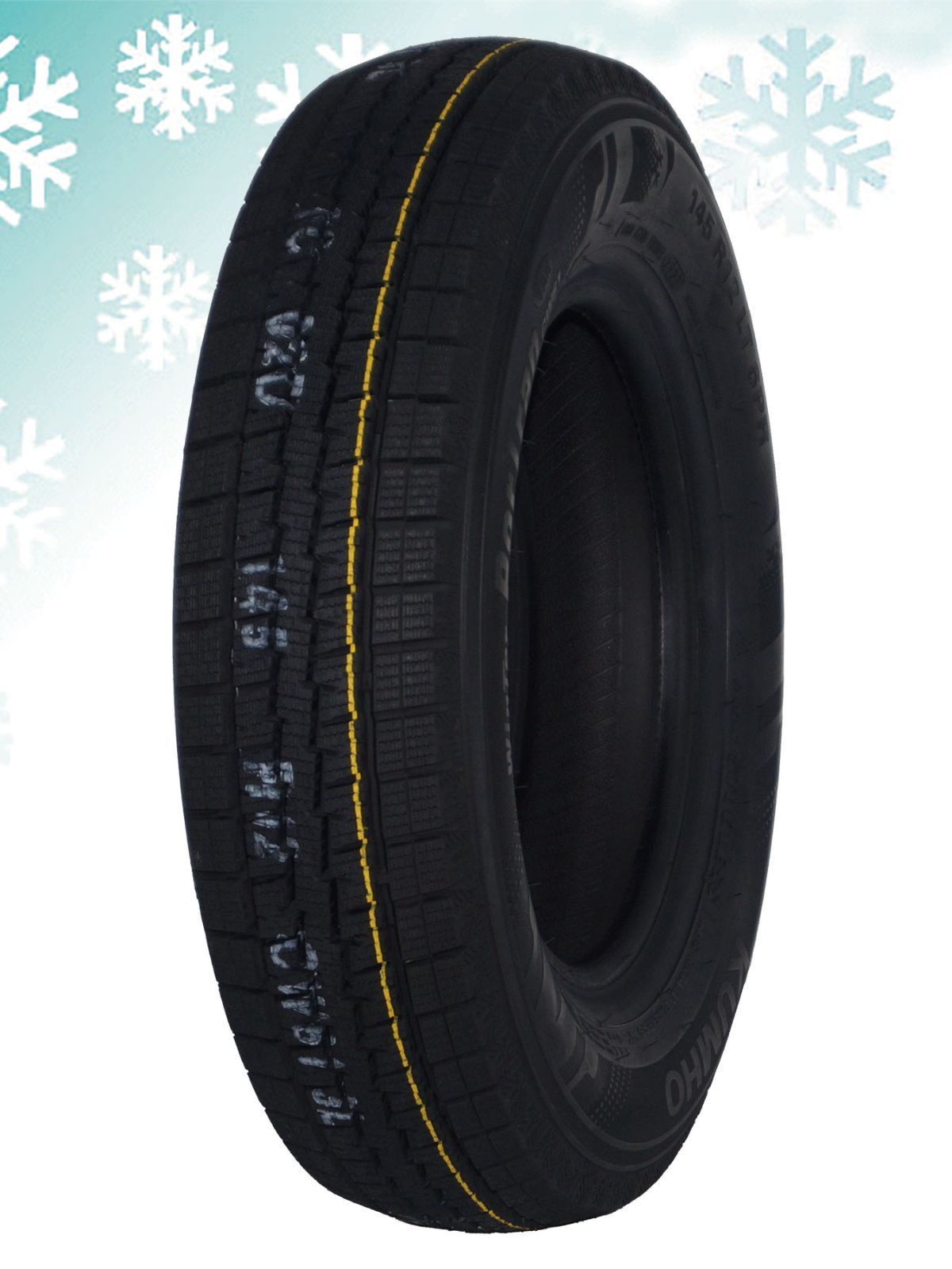 ギフトに最適。 4本セット スタッドレスタイヤ 処分 145R12 6PR LT 80 78L クムホ WinTer PorTran CW61 冬 スノー KUMHO TIRE ウインターポートラン バン 小型トラック用 計画的な