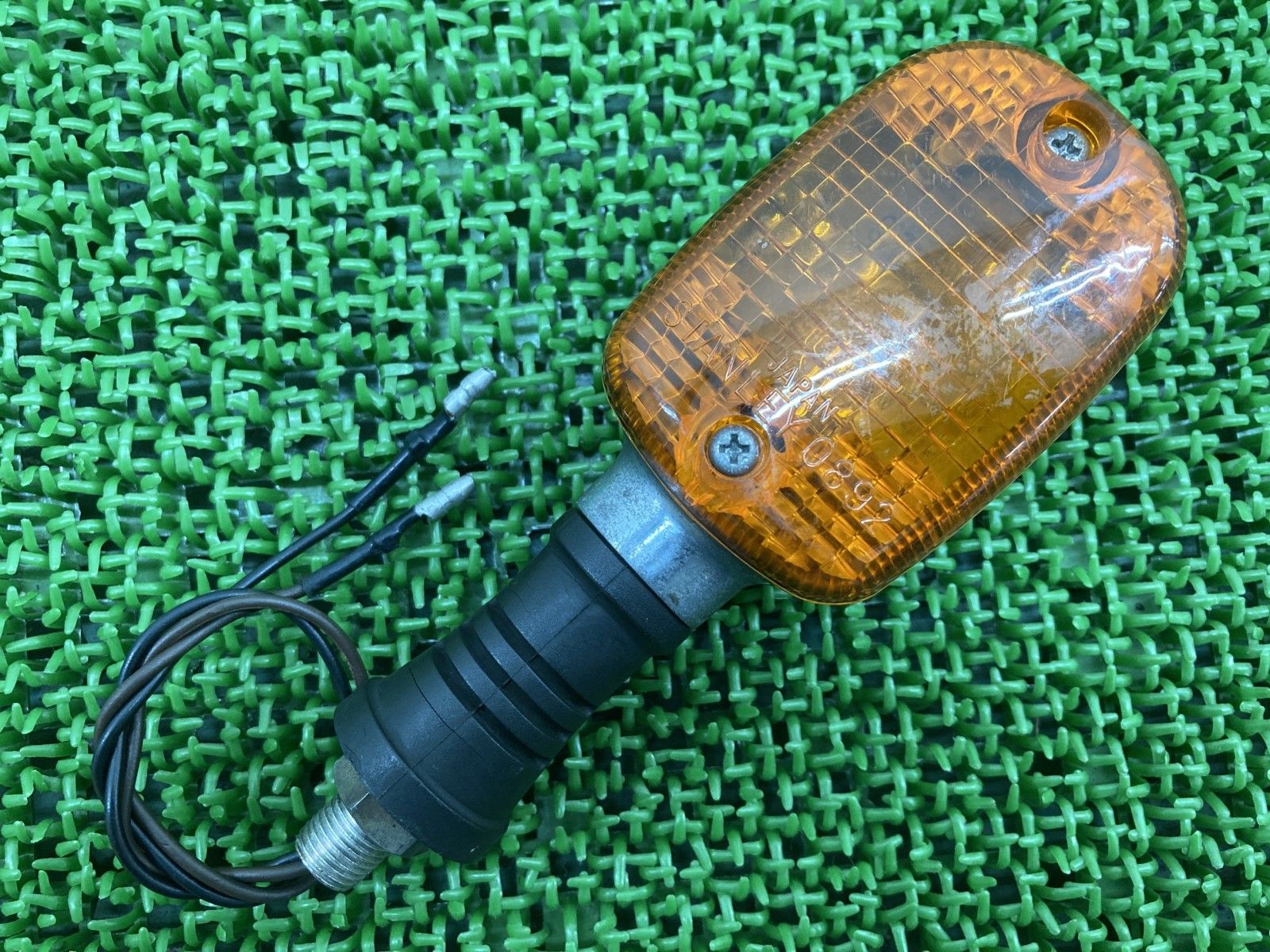 うしろ カワサキ NINJA400R リアウインカー 左 004200/90290 純正 中古