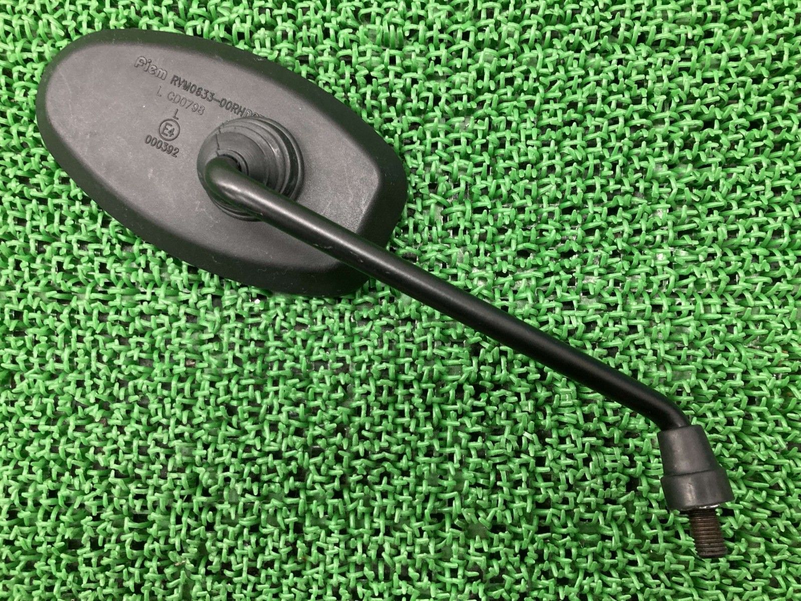 コンチネンタルGT535 ミラー 右 000392 純正 逆10mm ロイヤルエンフィールド コンディション良好 割れ欠け無し 46