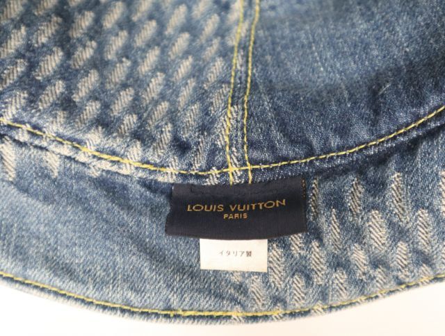 ルイヴィトン LOUIS VUITTON NIGO ボネ ダミエ ジャイアント ウェーブ