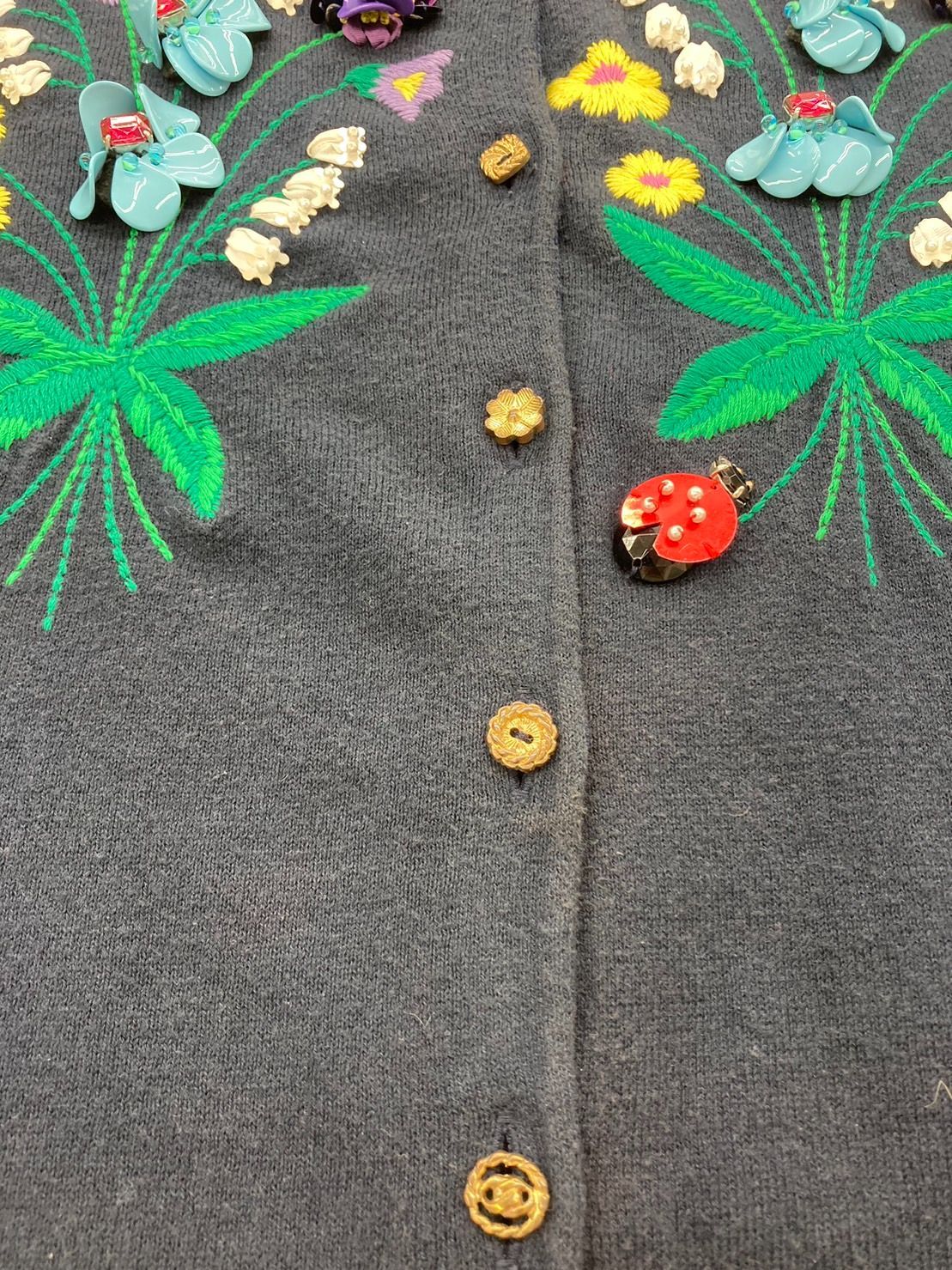 MUVEIL すずらん カーディガン 38 - メルカリ