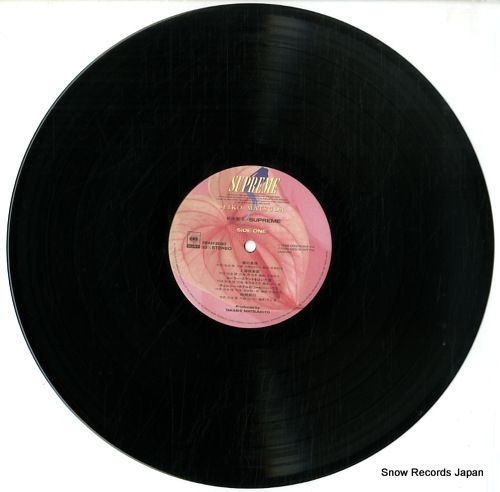 レコード】松田聖子 supreme 28AH2030 - メルカリ