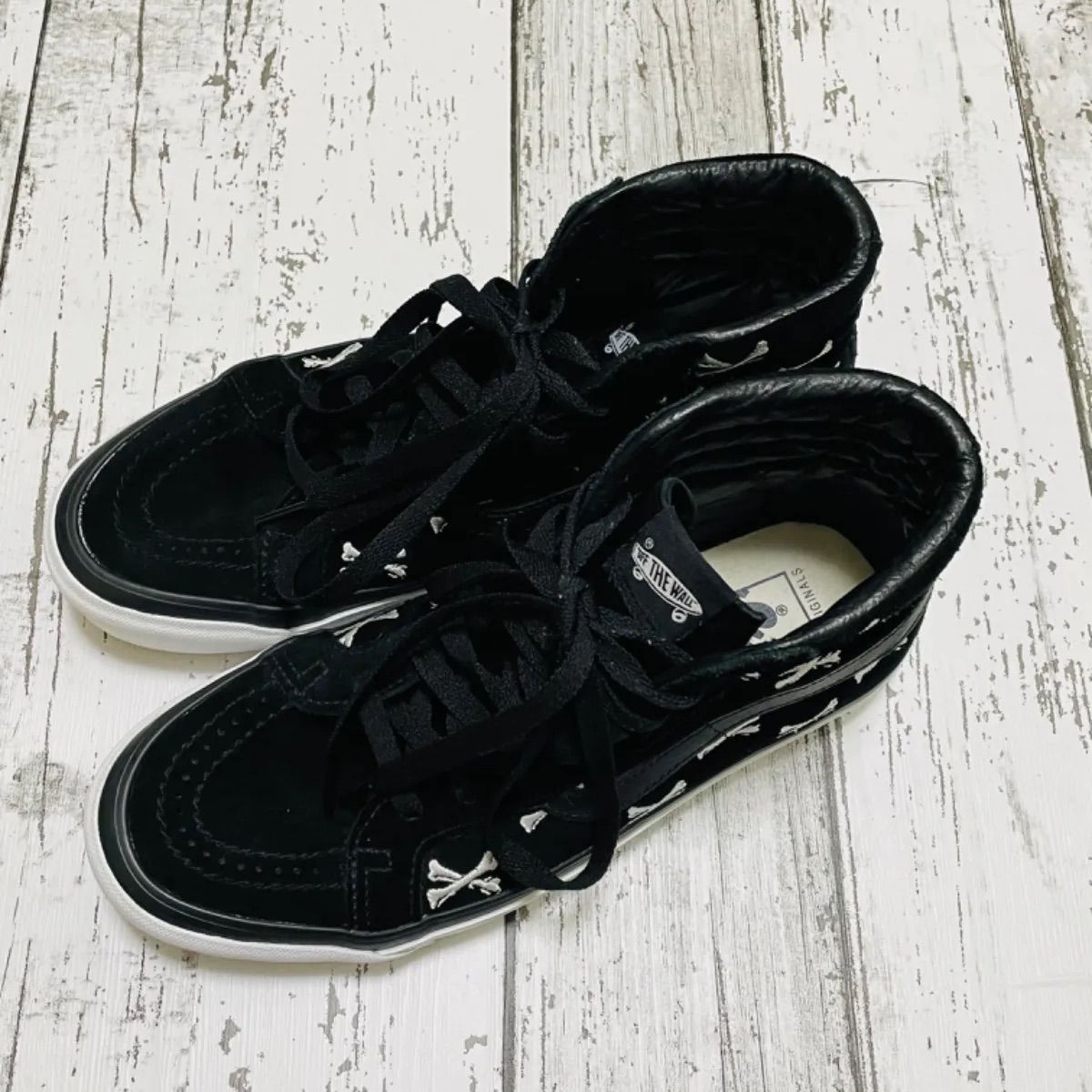 r*7様 wtaps vans スケートハイ　クロスボーン　キムタク着用 WTAPS × VANS VAULT OG SK8 HI LX クロスボーン キムタク着