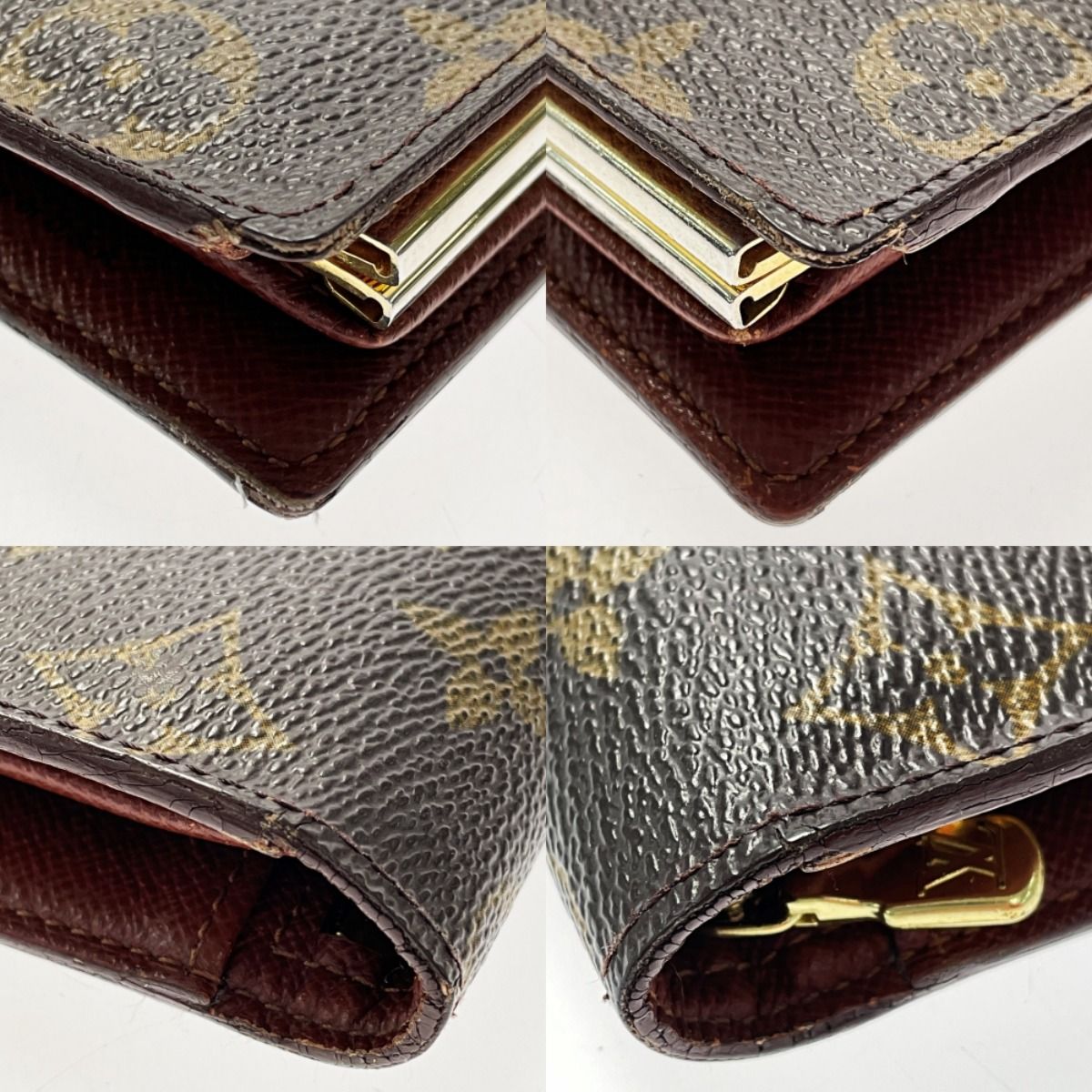 LOUIS VUITTON ルイヴィトン コンチネンタル・クラッチ T61217 モノグラム 2つ折り長財布 USA限定 ガマ口 ゴールド金具 1017003556907-3.jpg