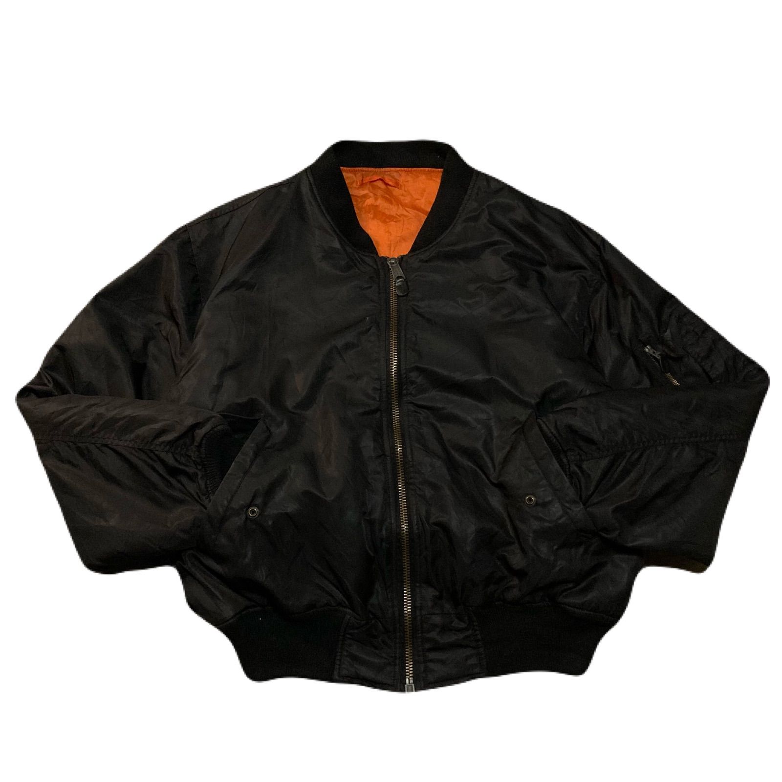短丈 vintage MA1 flight jacket ミリタリー