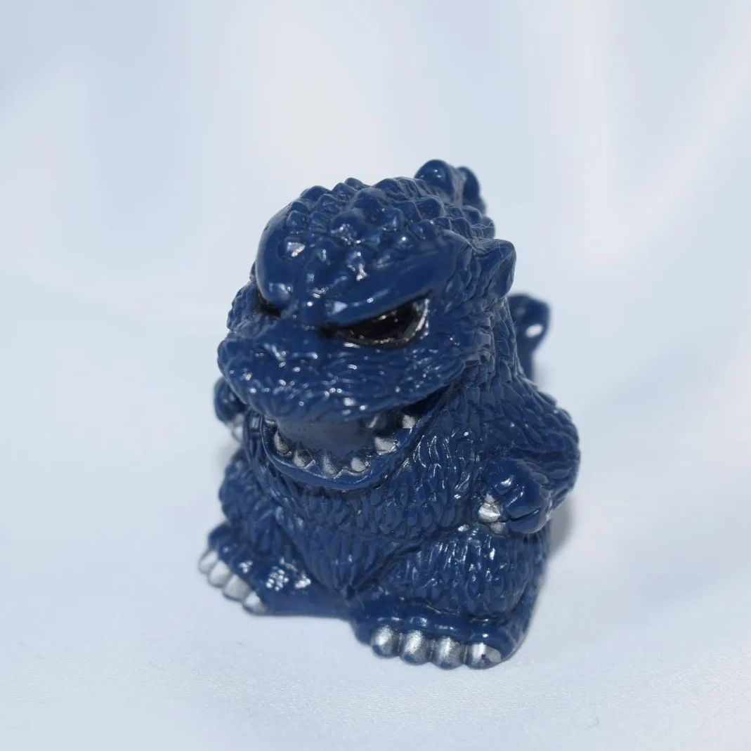 ゴジラ 1984年版 指人形 ゴジラ倶楽部 ゴジラ大図鑑 ソフビ人形