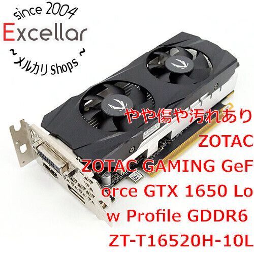 ZOTAC GAMING GeForce GTX 1650 LP GDDR6 グラフィックボード・グラボ